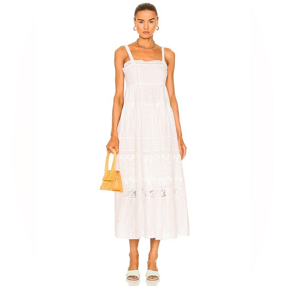 NWT LoveShackFancy Camisha Maxi Dress